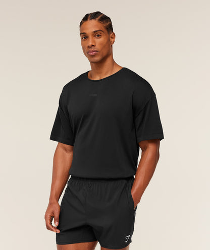 Gymshark Distance Seamless T-Shirt Black