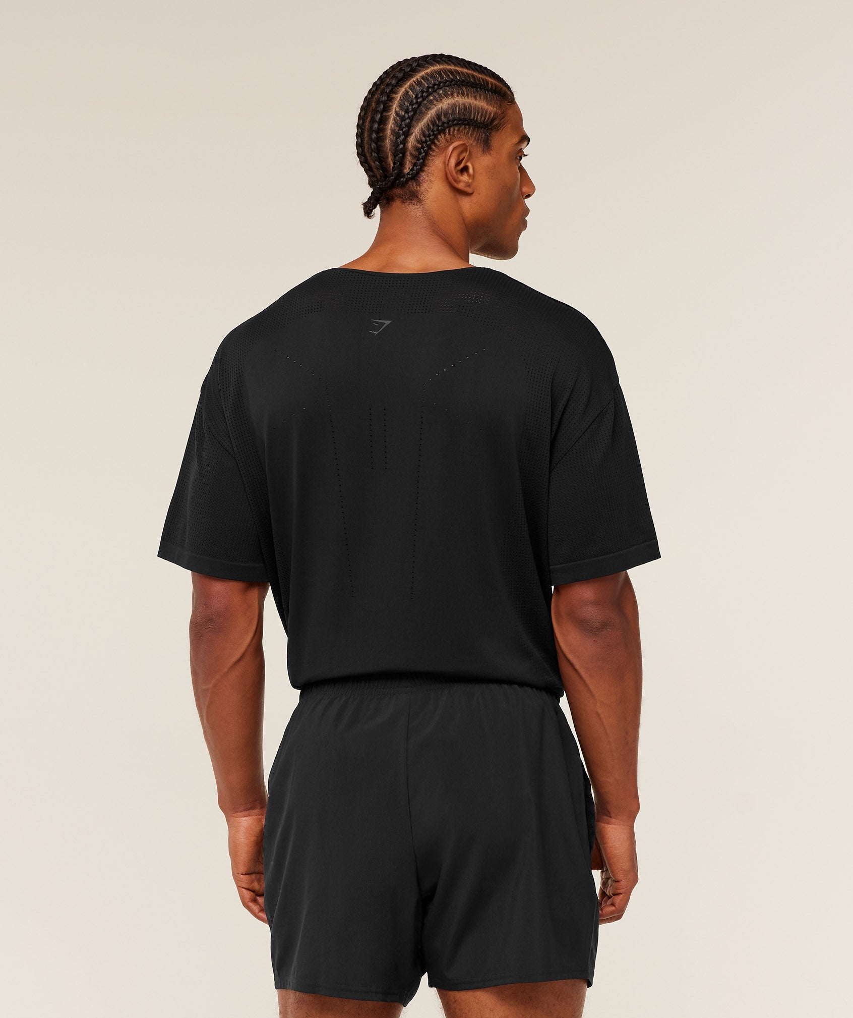 Gymshark Distance Seamless T-Shirt Black