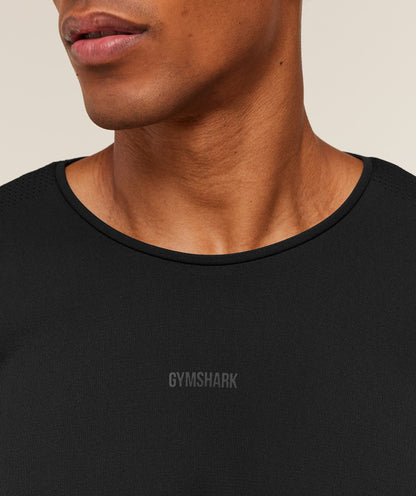 Gymshark Distance Seamless T-Shirt Black