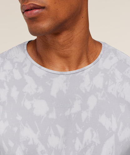 Gymshark Distance Seamless T-Shirt Light Grey