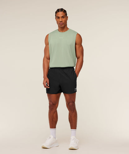 Gymshark Distance Seamless Tank Haze Green