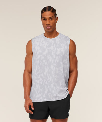 Gymshark Distance Seamless Tank Light Grey