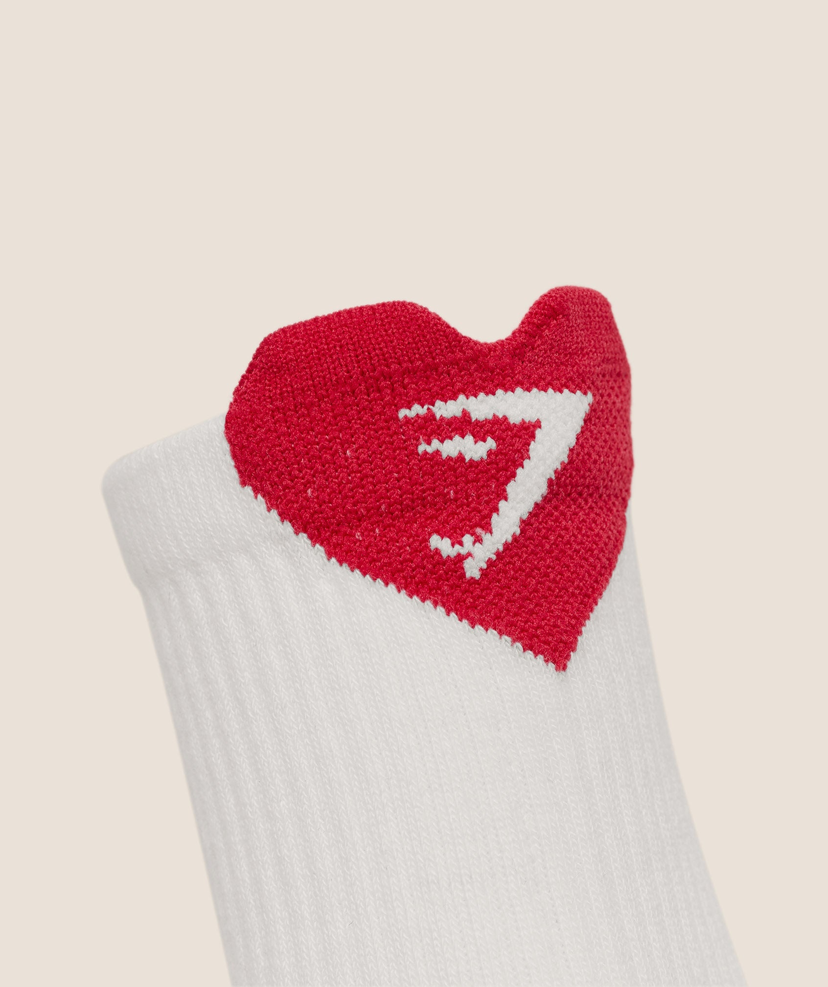 Women's Gymshark Heart Graphic Midi Socks 3Pk Gs White