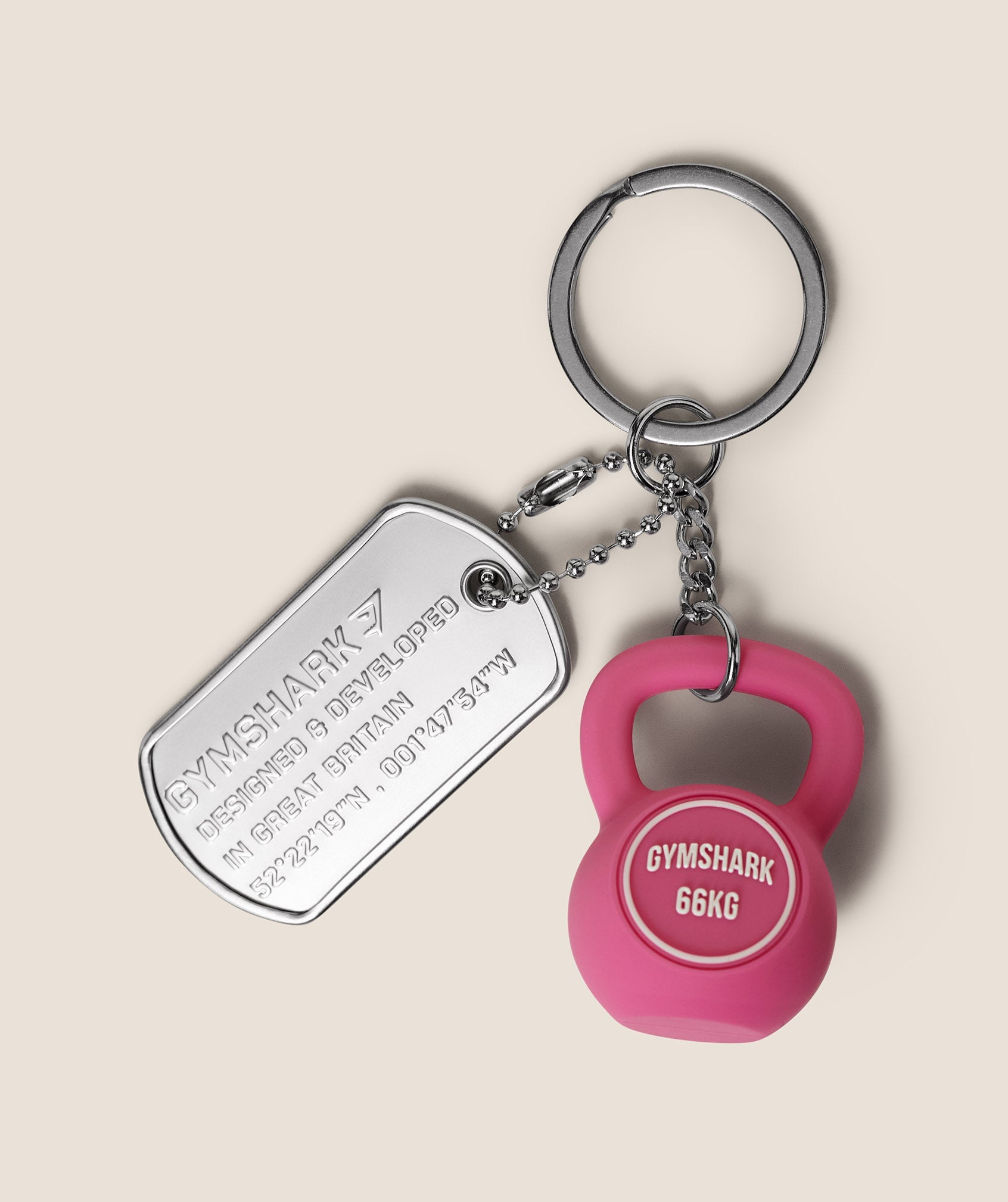 Women's Gymshark Kettlebell Charm Gs Electric Pink