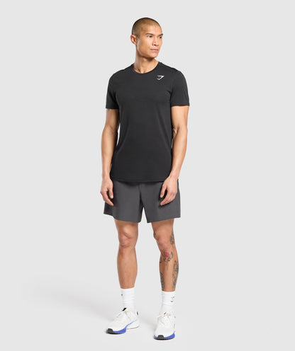 Gymshark Land To Water 6" Shorts Asphalt Grey