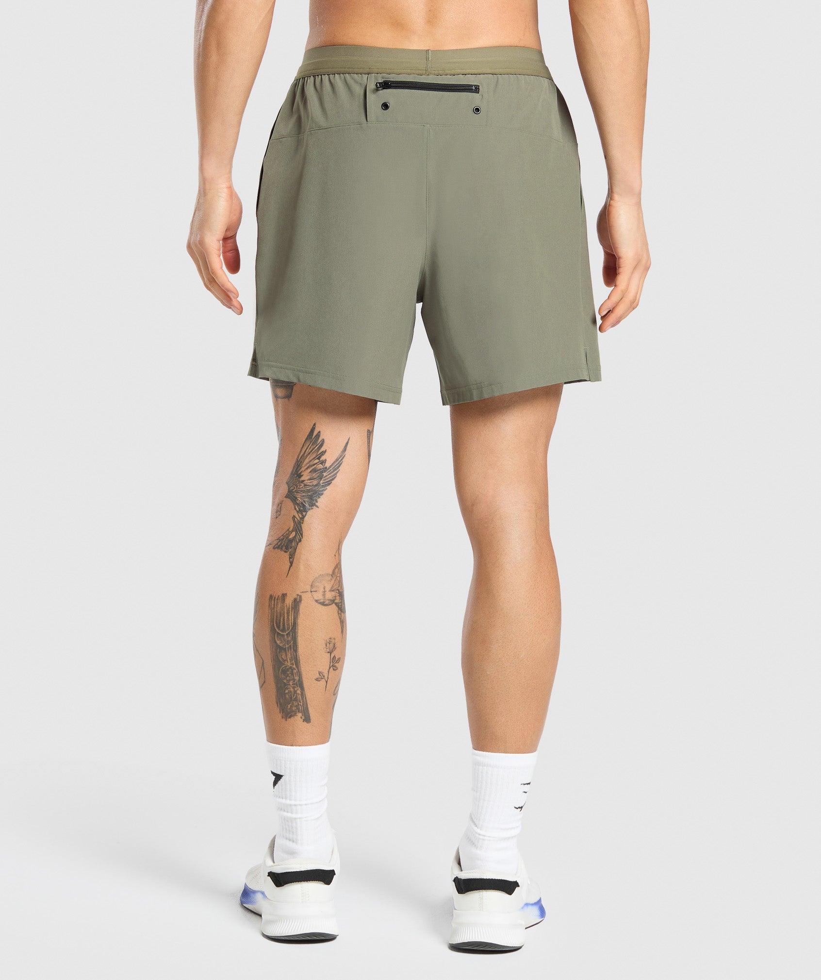 Gymshark Land To Water 6" Shorts Base Green