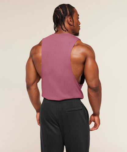 Gymshark Legacy Drop Arm Tank Reset Pink