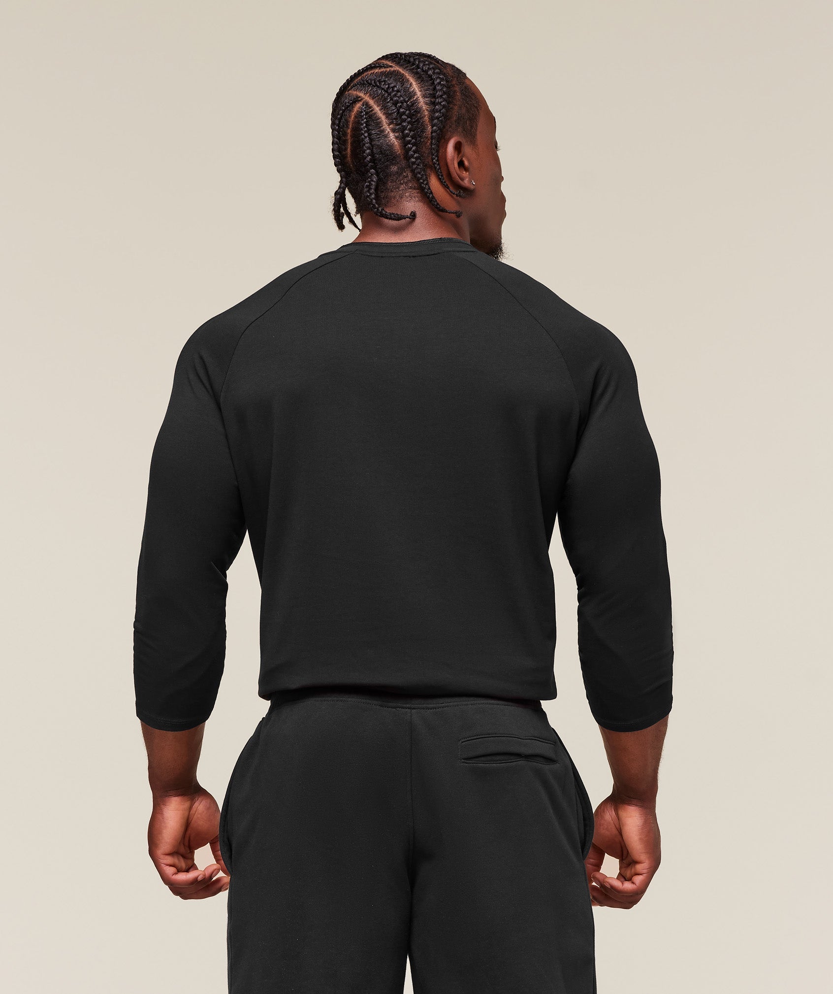 Gymshark Legacy Henley Black