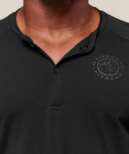 Gymshark Legacy Henley Black