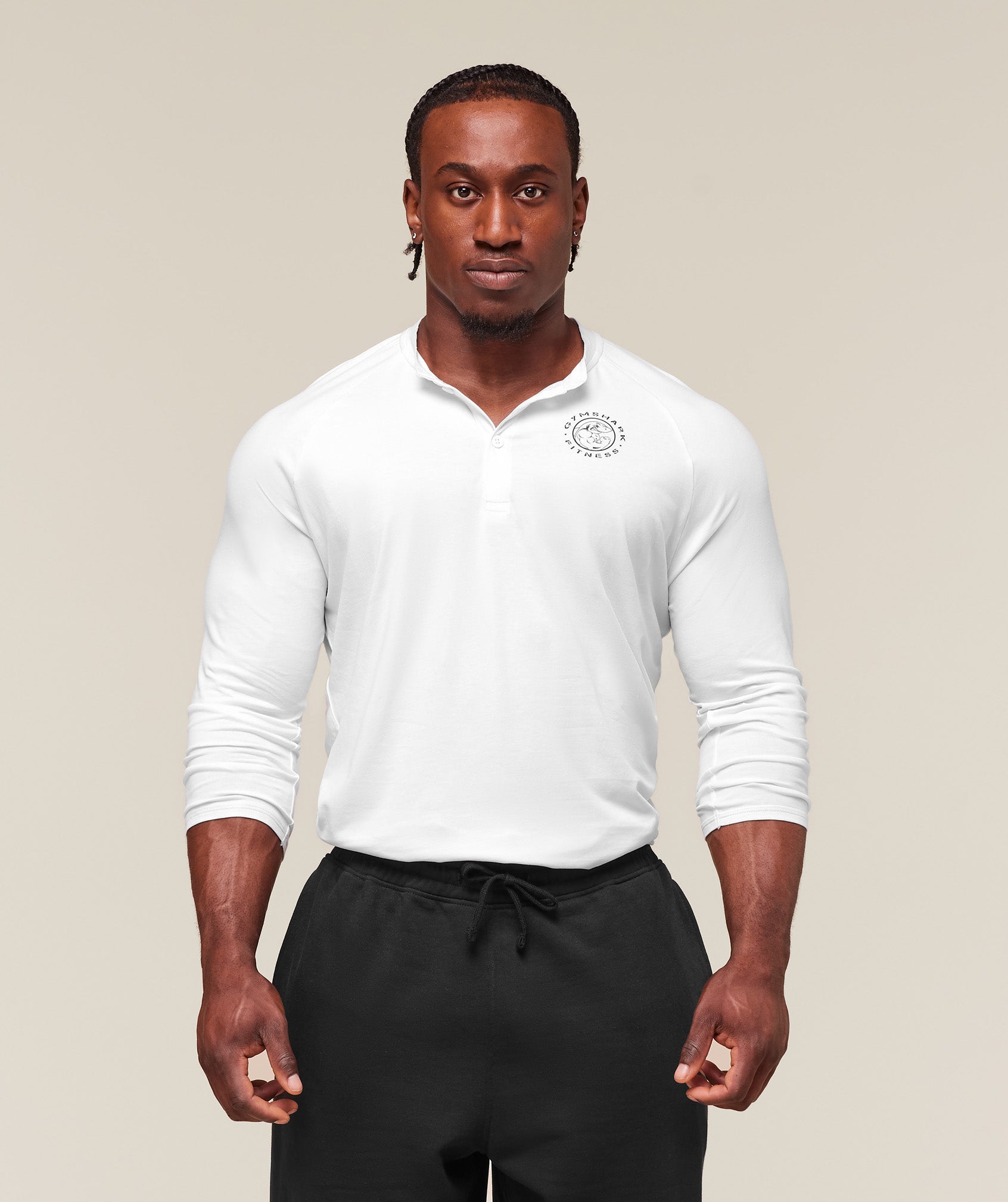 Gymshark Legacy Henley White