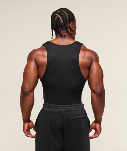 Gymshark Lifting Club Ribbed Tank Black