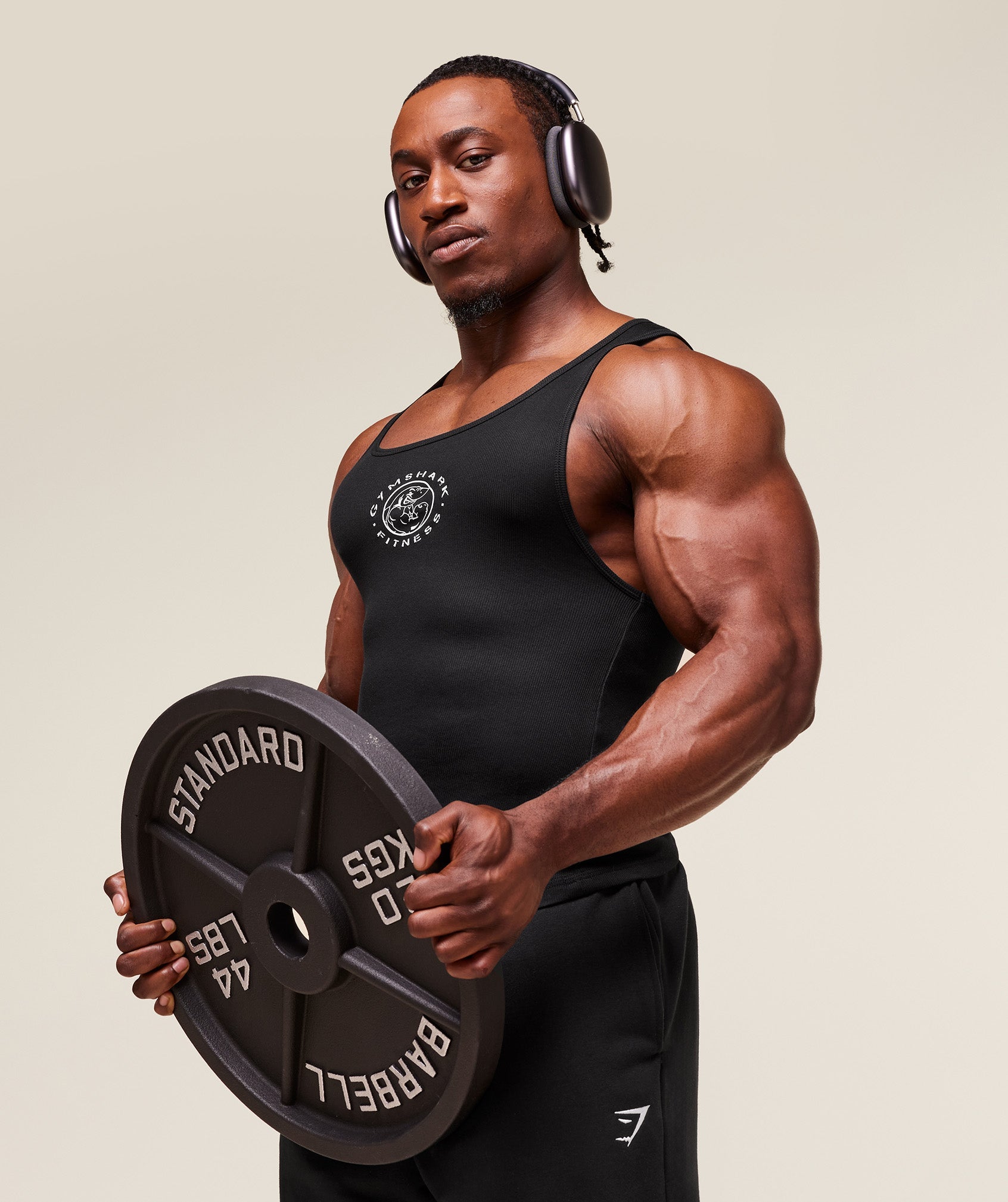 Gymshark Lifting Club Ribbed Tank Black