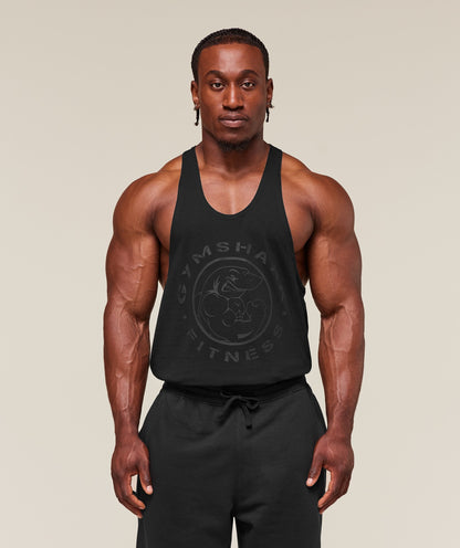 Gymshark Legacy Stringer Black