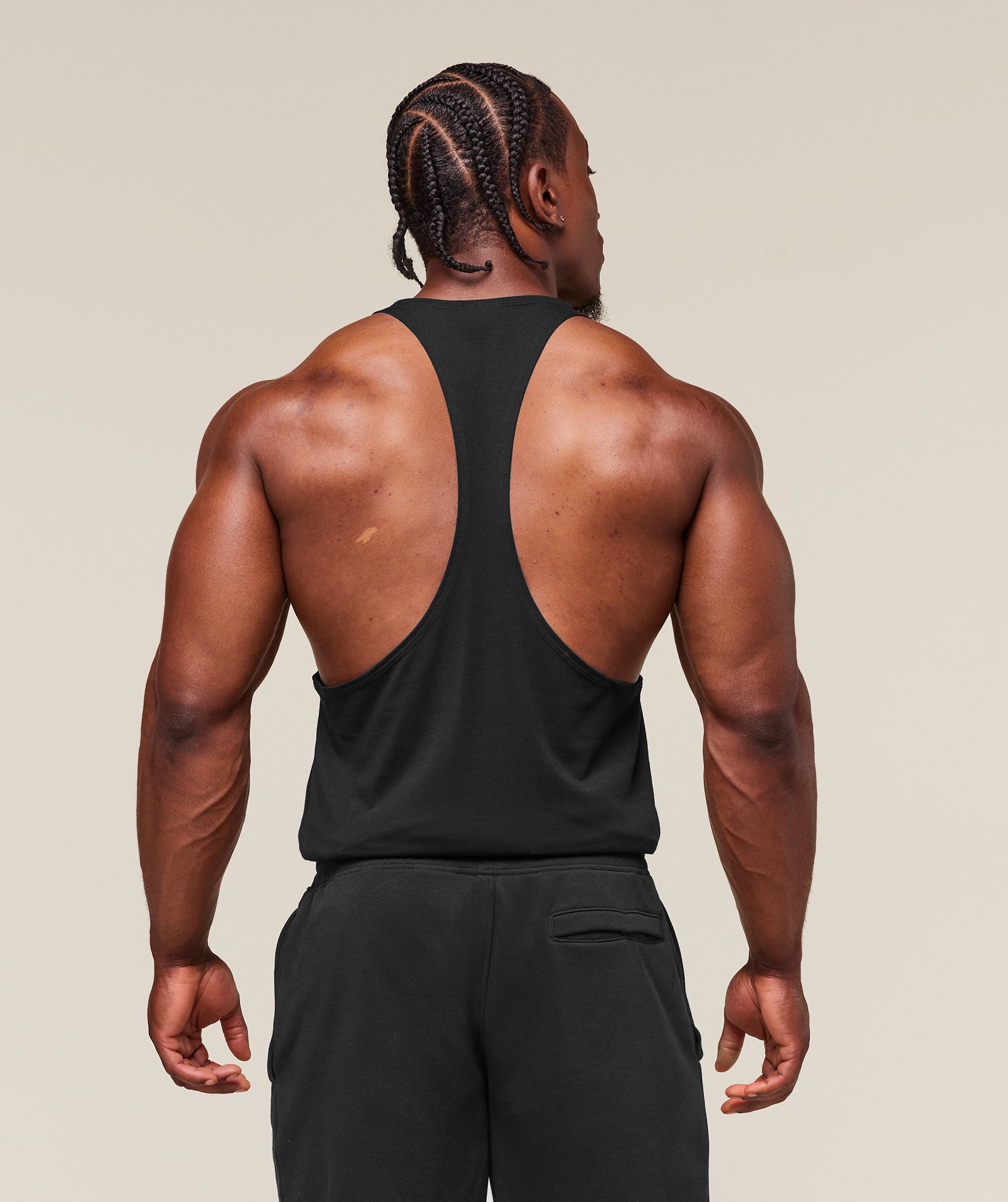 Gymshark Legacy Stringer Black