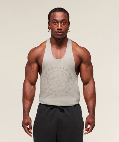 Gymshark Legacy Stringer Stone Grey