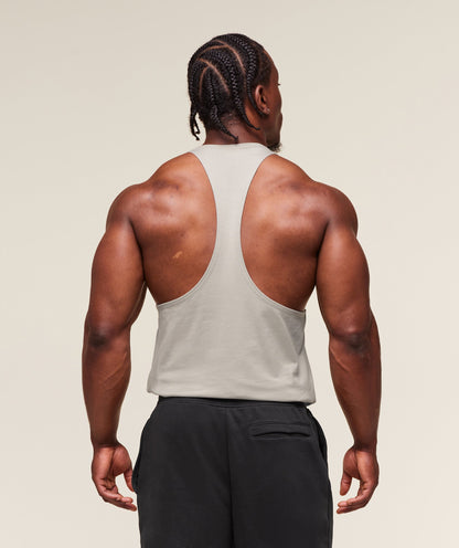 Gymshark Legacy Stringer Stone Grey