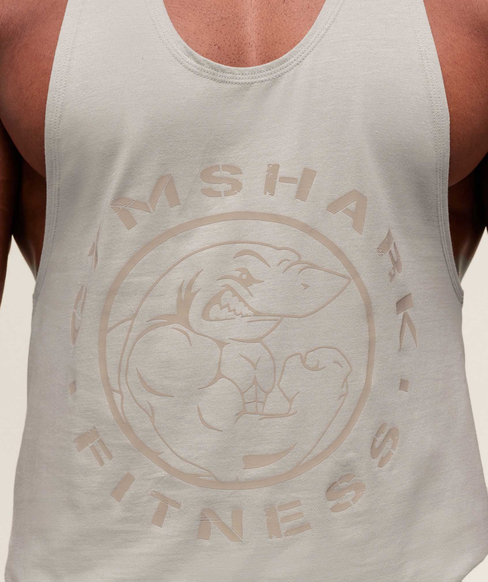 Gymshark Legacy Stringer Stone Grey