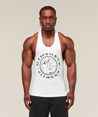 Gymshark Legacy Stringer White
