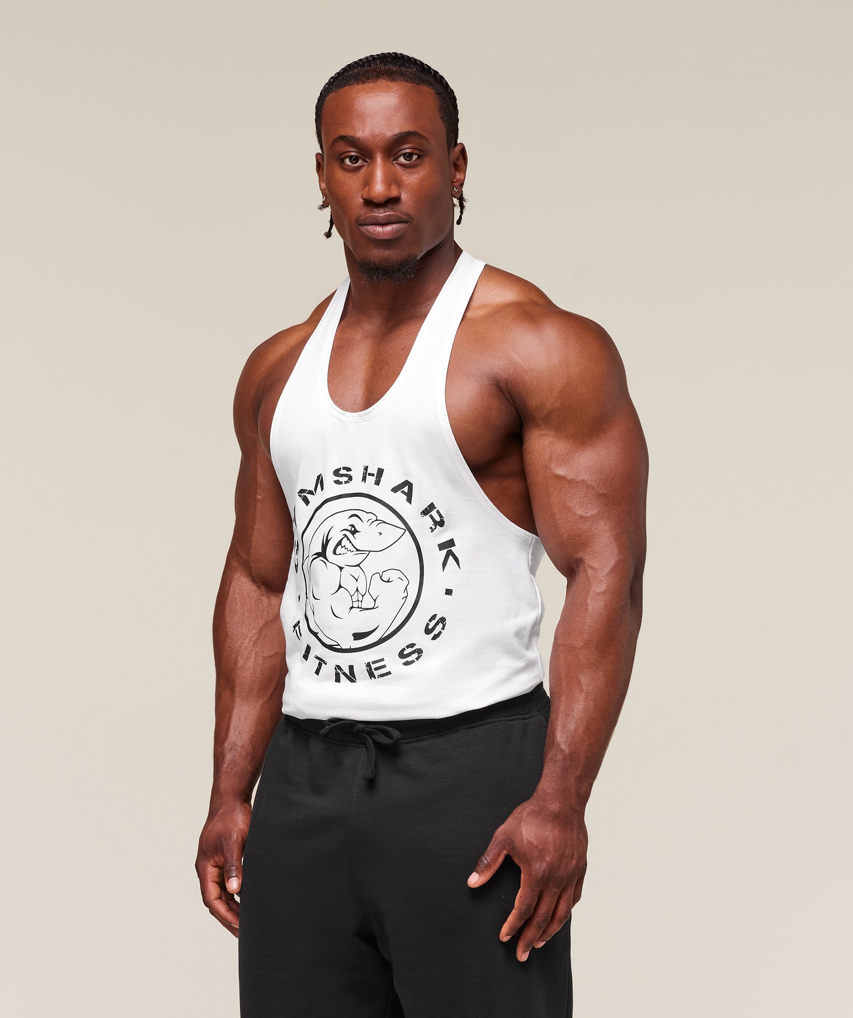 Gymshark Legacy Stringer White