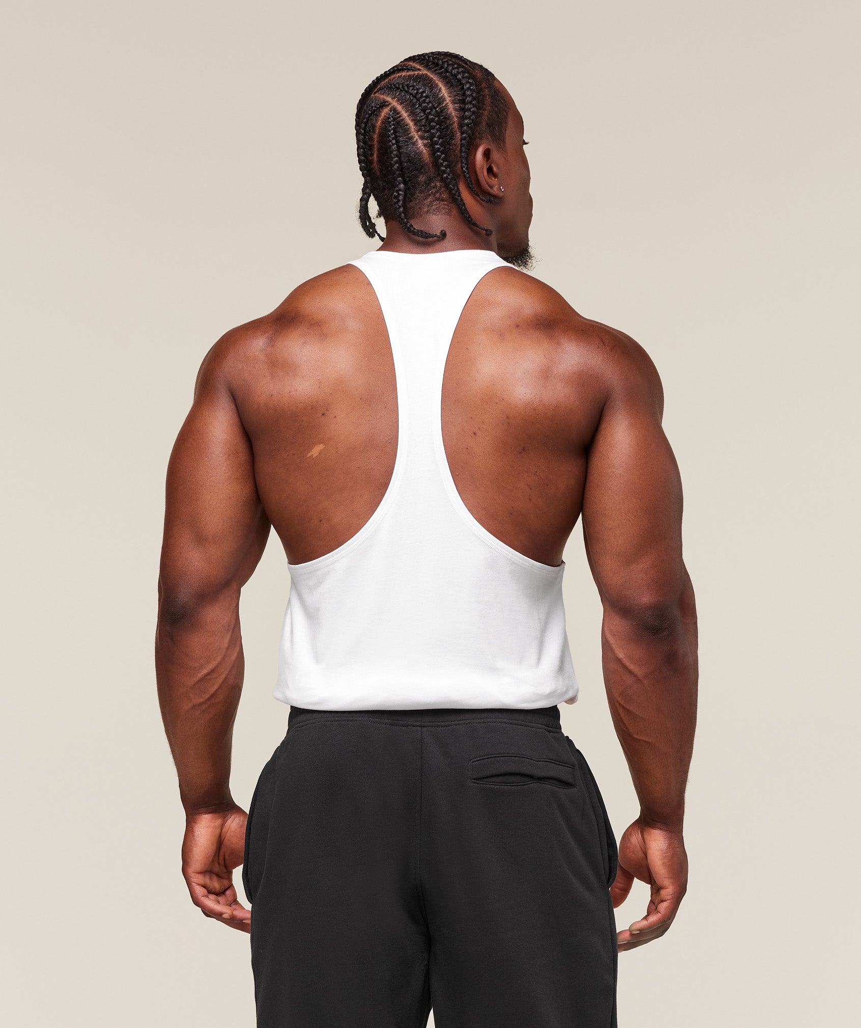 Gymshark Legacy Stringer White