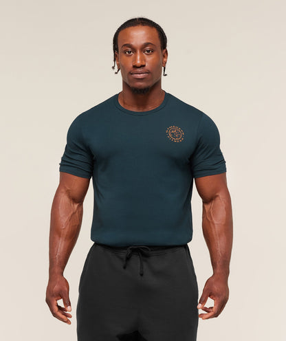 Gymshark Legacy T-Shirt Deep Petrol Blue