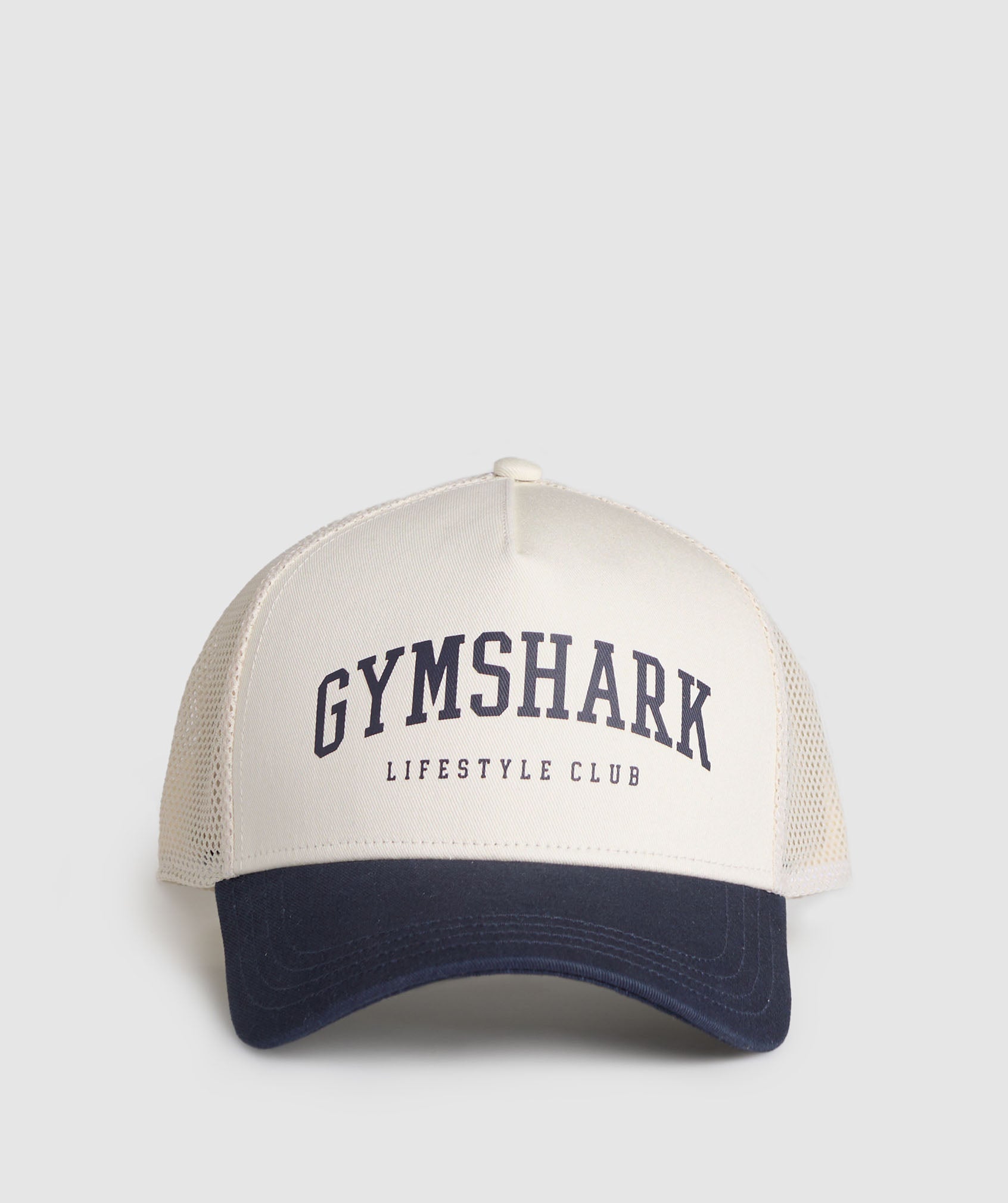 Gymshark Collegiate Trucker Oat White