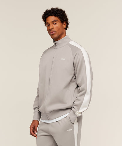 Gymshark Tricot Track Jacket Mushroom Grey