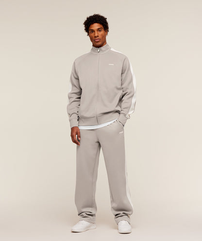 Gymshark Tricot Track Jacket Mushroom Grey