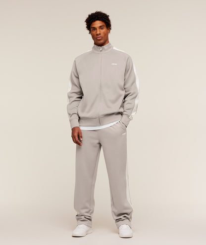 Gymshark Tricot Track Pants Mushroom Grey