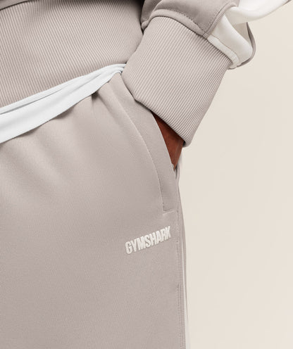 Gymshark Tricot Track Pants Mushroom Grey