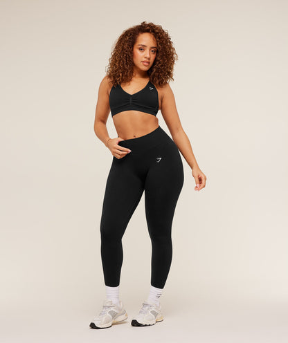 Women's Gymshark Lift Seamless High-Rise Leggings Black