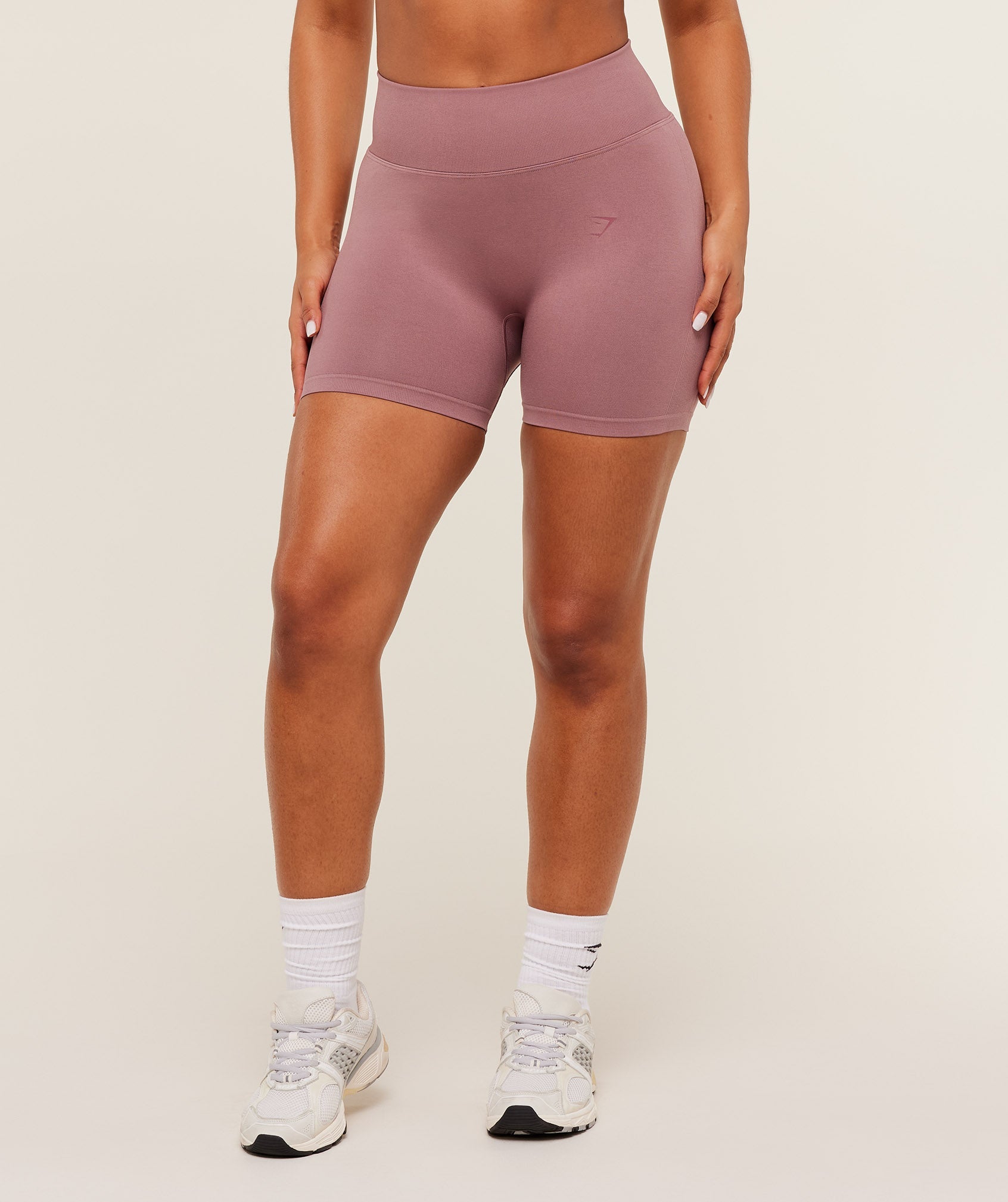 Women's Gymshark Lift Seamless Shorts Calm Pink