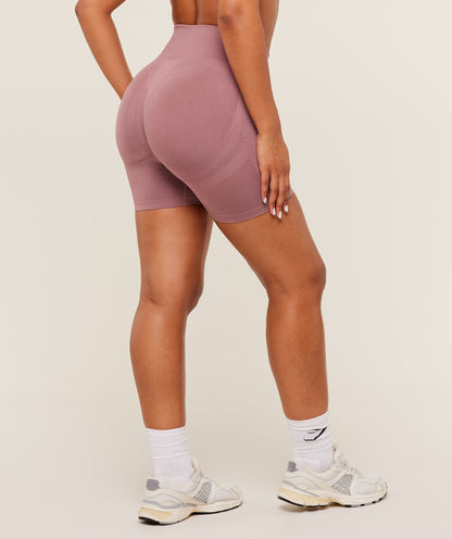 Women's Gymshark Lift Seamless Shorts Calm Pink