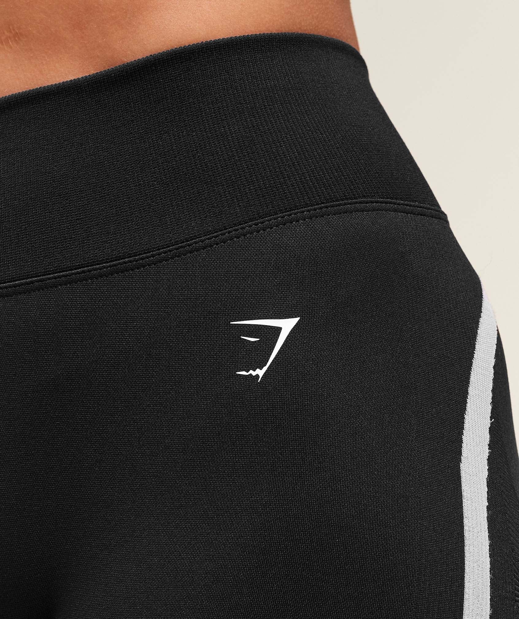 Women's Gymshark Lift Varsity Seamless Leggings Black