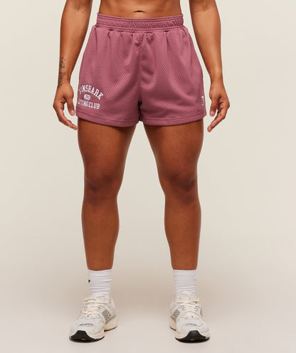 Women's Gymshark Lifting Club Mesh Shorts Reset Pink