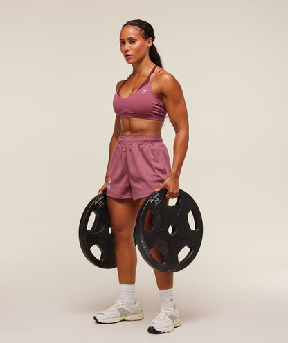 Women's Gymshark Lifting Club Mesh Shorts Reset Pink
