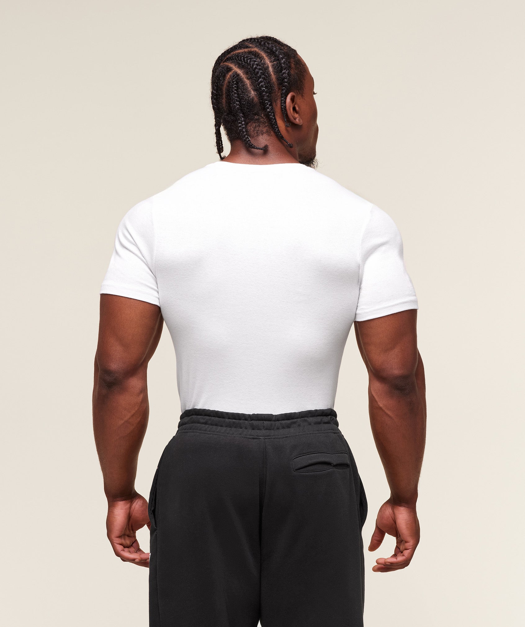 Gymshark Lifting Club Ribbed T-Shirt White