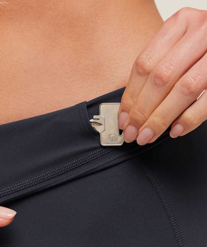 Women's Gymshark Lifting Dipped Waistband Leggings Heavy Blue