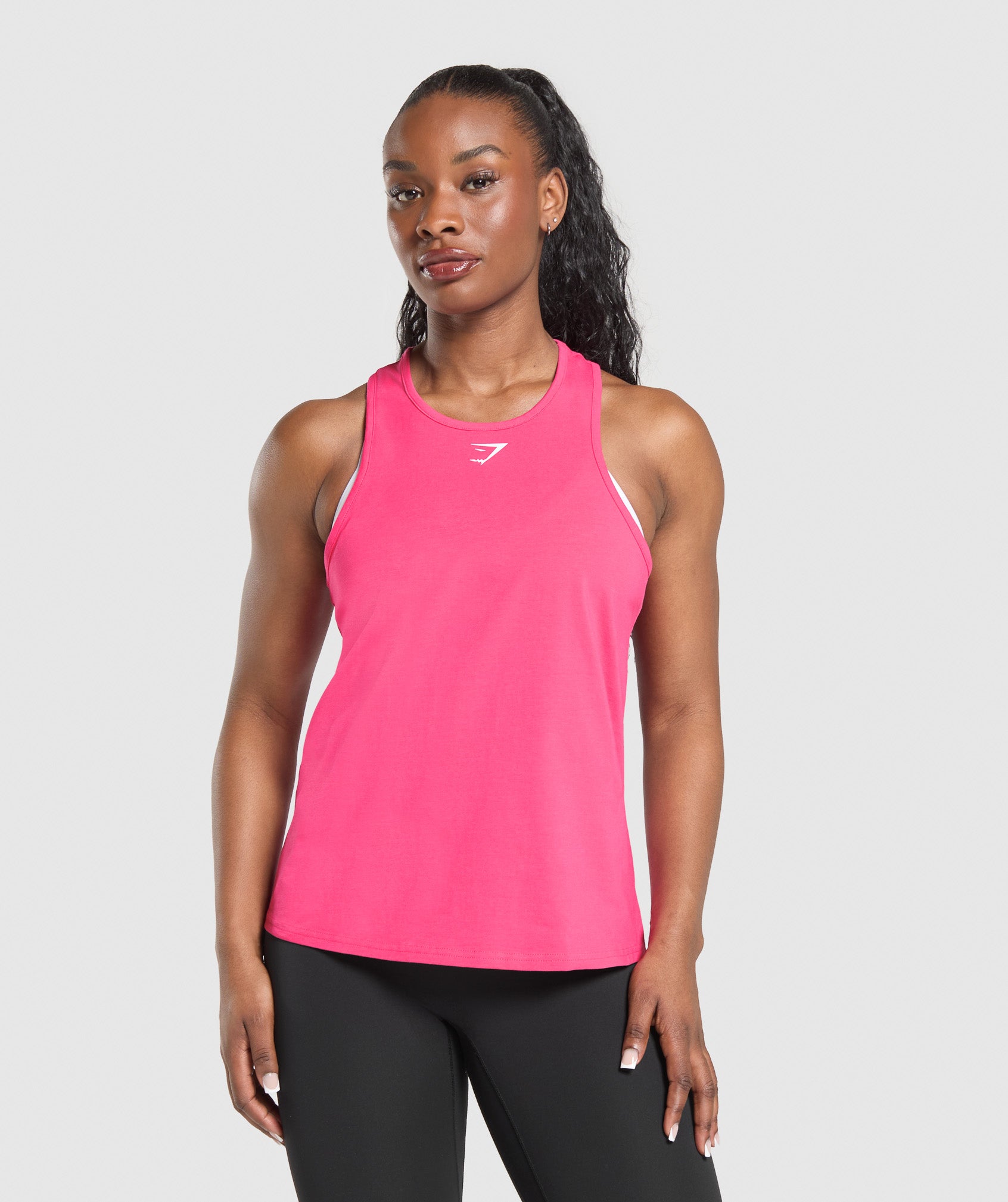Women's Gymshark Training Cotton Tank Freak Out Pink