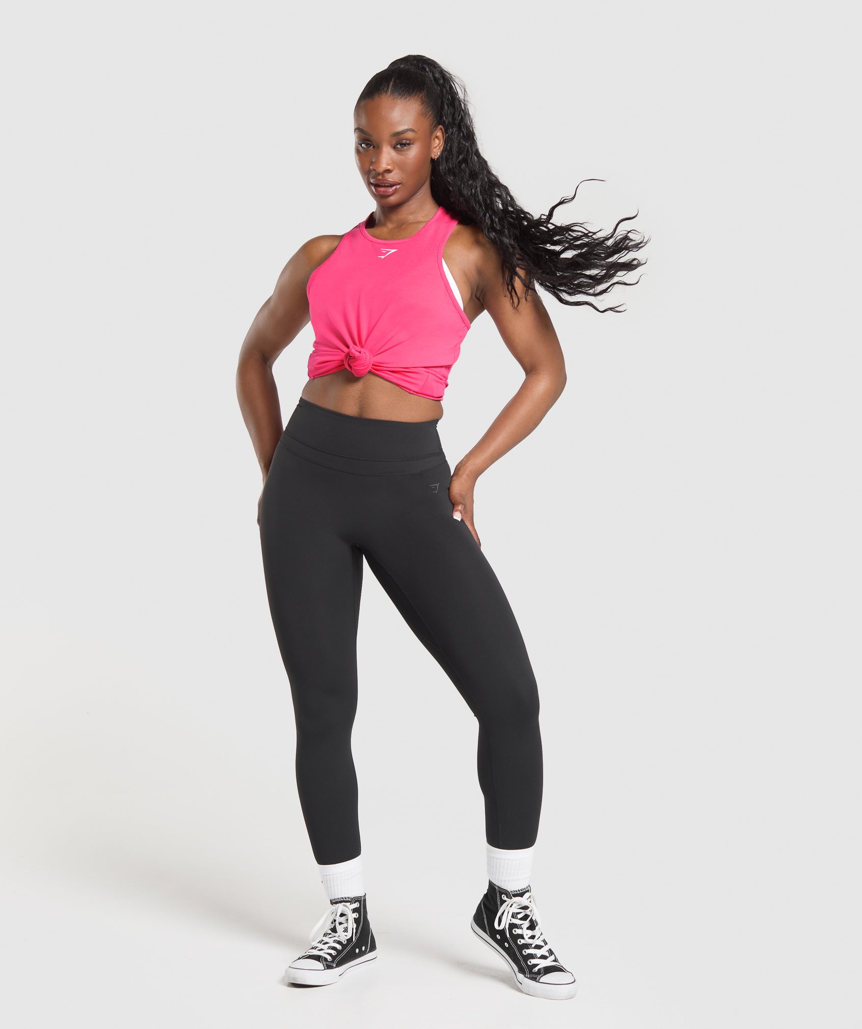 Women's Gymshark Training Cotton Tank Freak Out Pink
