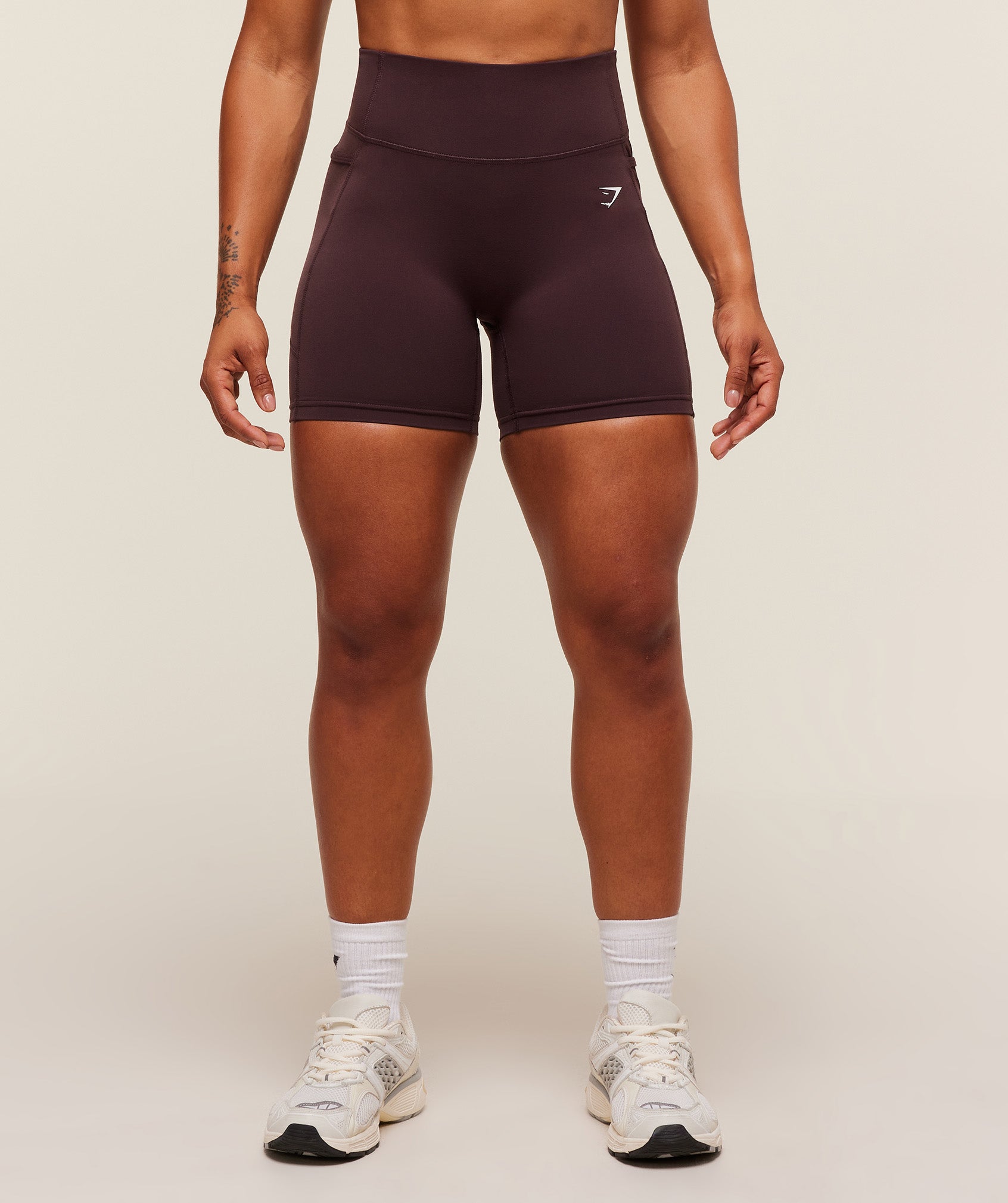 Women's Gymshark Lifting Pocket Shorts Cherry Purple