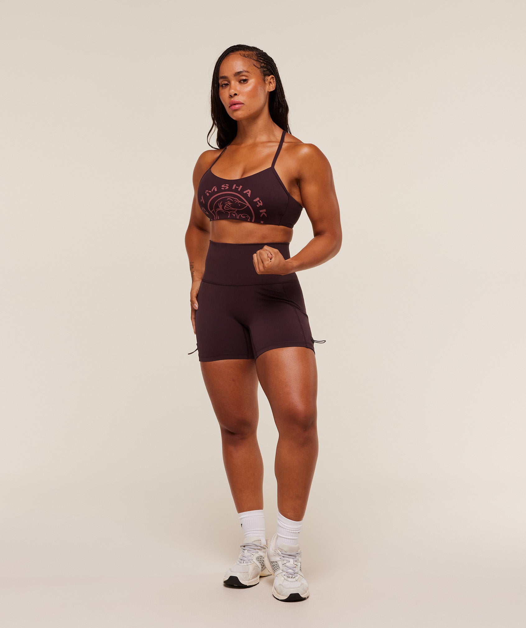 Women's Gymshark Legacy Sports Bra Cherry Purple