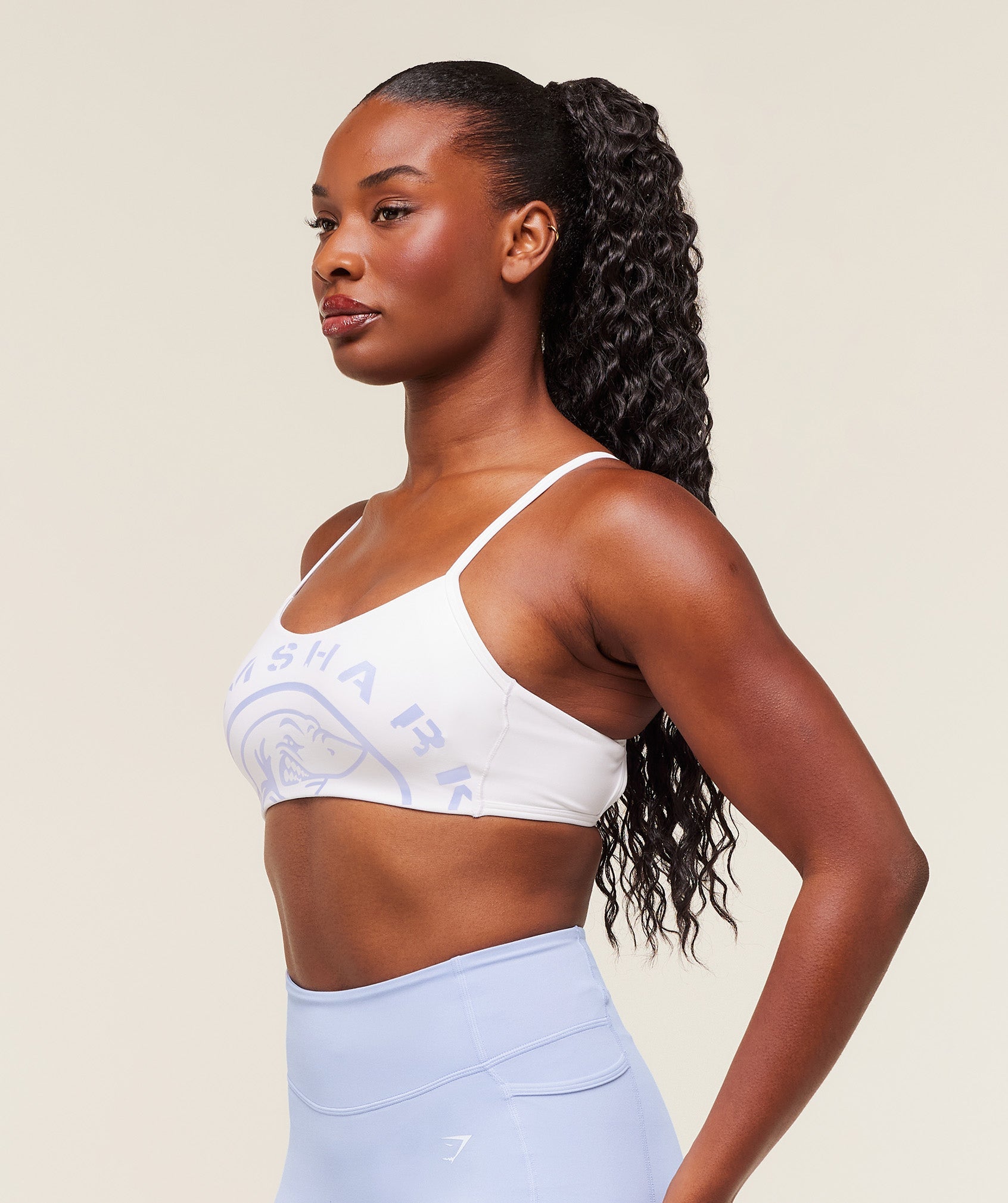Women's Gymshark Legacy Sports Bra White