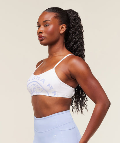 Women's Gymshark Legacy Sports Bra White