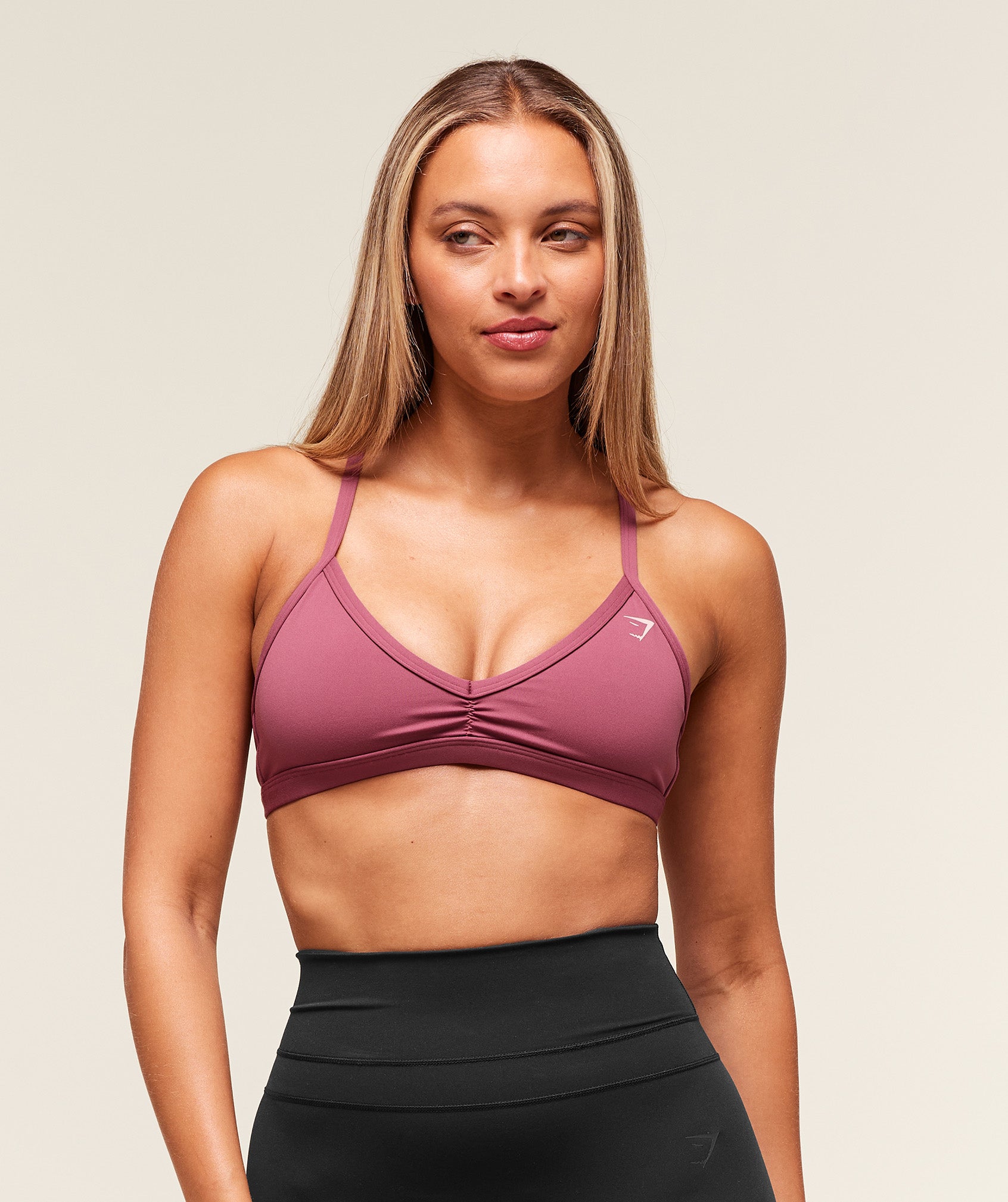 Women's Gymshark Minimal Sports Bra Reset Pink