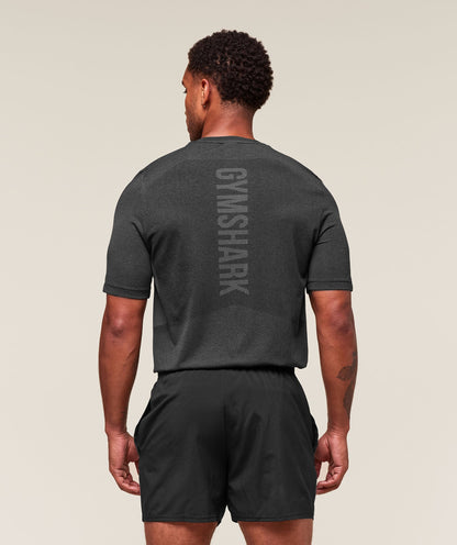 Gymshark Lightweight Seamless T-Shirt Black