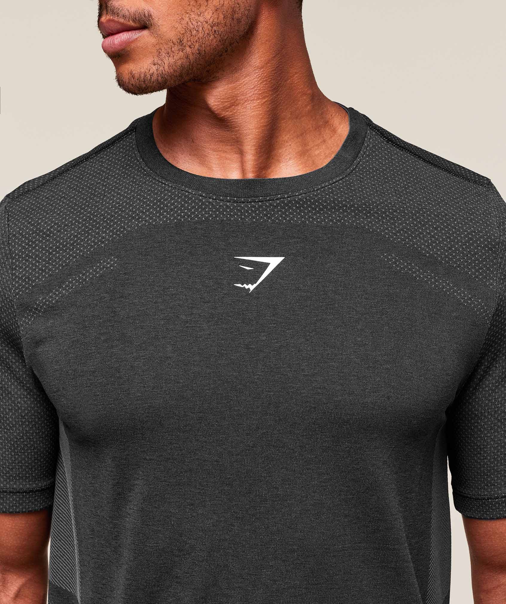 Gymshark Lightweight Seamless T-Shirt Black