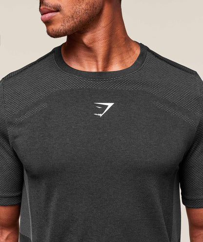 Gymshark Lightweight Seamless T-Shirt Black