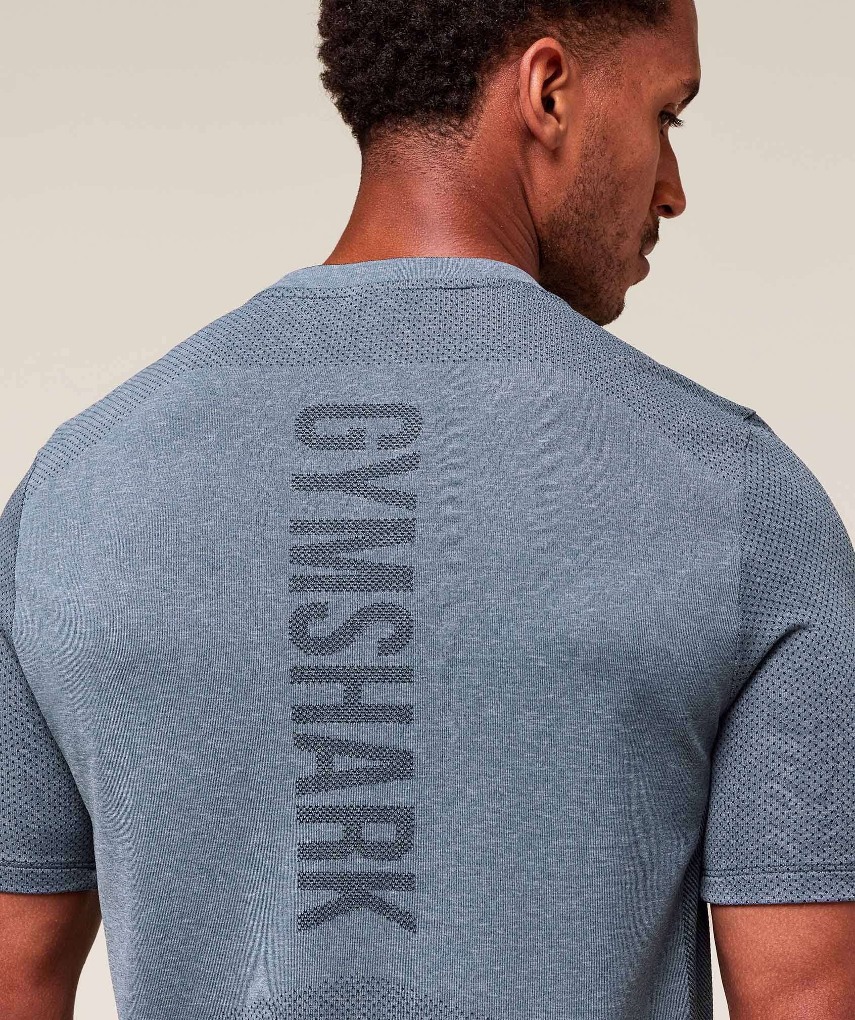 Gymshark Lightweight Seamless T-Shirt Classic Blue
