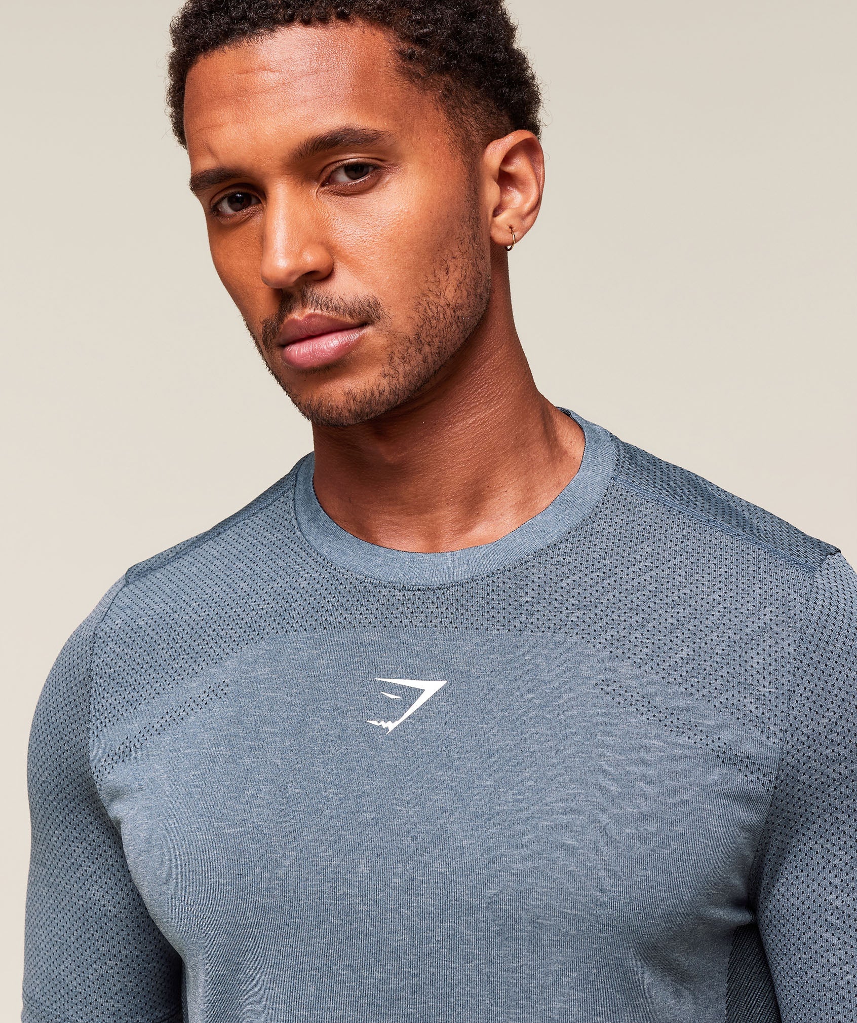 Gymshark Lightweight Seamless T-Shirt Classic Blue